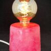 Pysslingen bordslampa i betong, design blank, Rosa Grännaberry vitlasyr - Bild 2