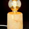 Pysslingen bordslampa i betong, design blank, Aprikos Guld Pumpa - Bild 3