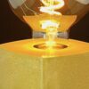 StoraSystern - bordslampa i betong, design blank, Gul vitlasyr - Bild 2