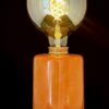 Lången - bordslampa i betong, design blank, Orange - Bild 2